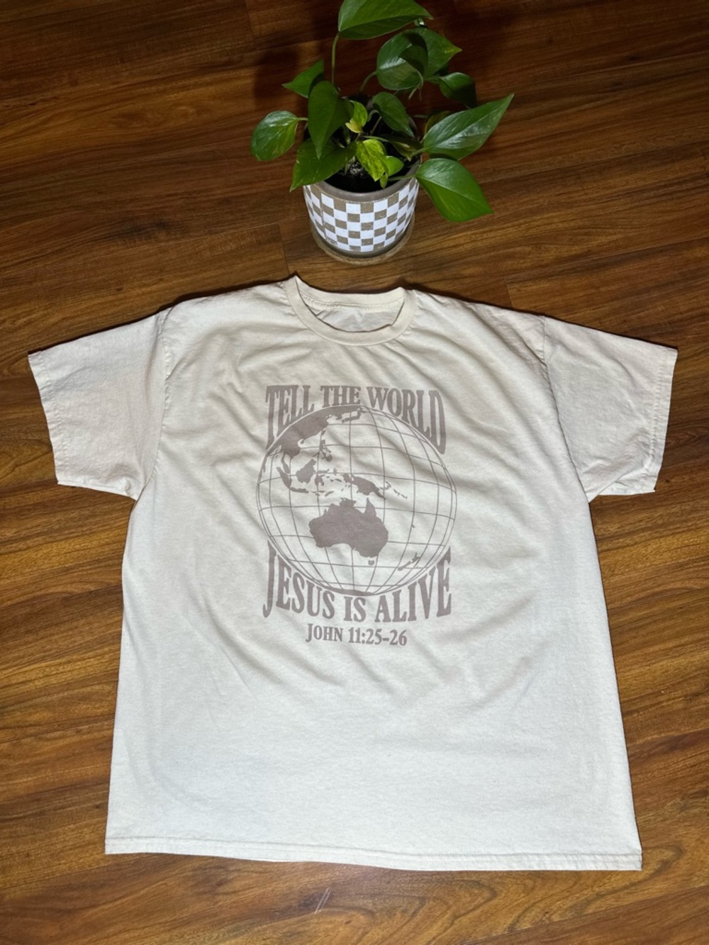 Vintage Religious Graphic Tee